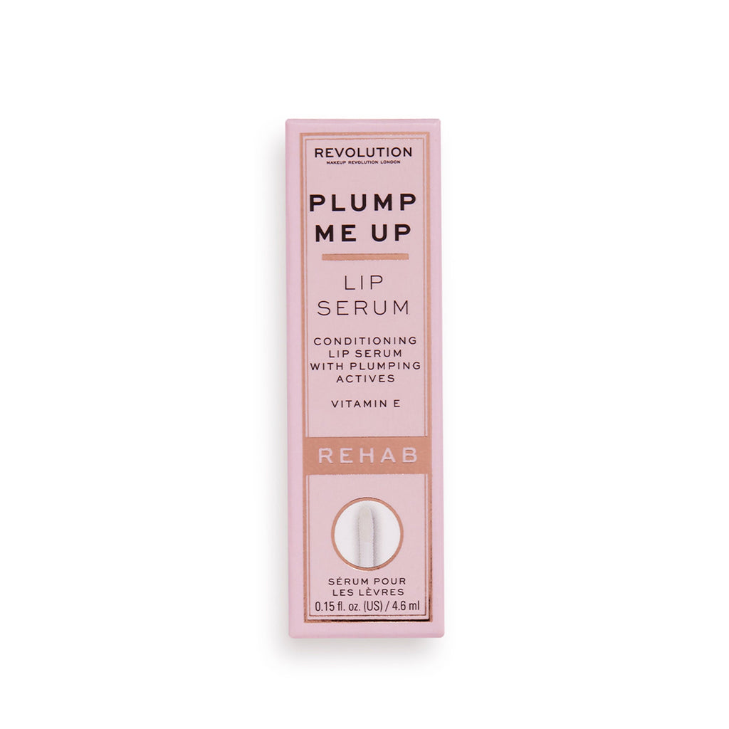Makeup Revolution Rehab Plump Me Up Lip Serum Orange Glaze - Distacart