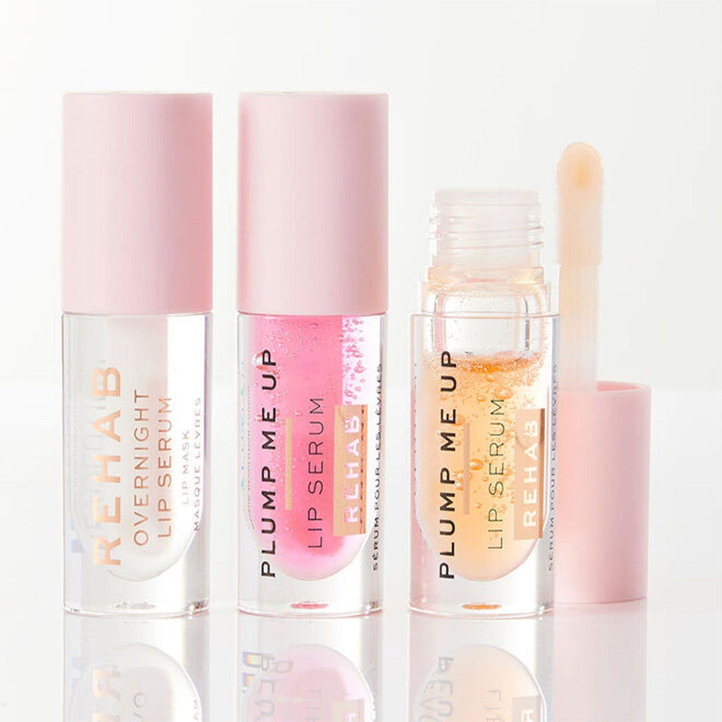 Makeup Revolution Rehab Plump Me Up Lip Serum Orange Glaze - Distacart