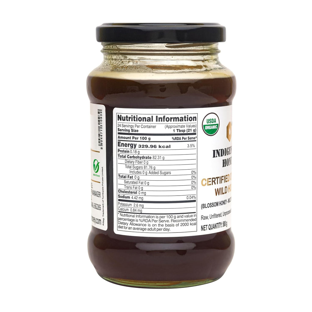Indigenous Honey Raw Organic Honey Unprocessed Unfiltered Unpasteurized Pure Natural Original Honey - Distacart