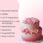 rose pink sprinkles bottle for decoration bottle 100 g