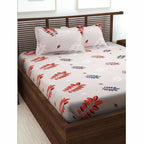Buy Cotton Double Bedsheet with Pillow Covers