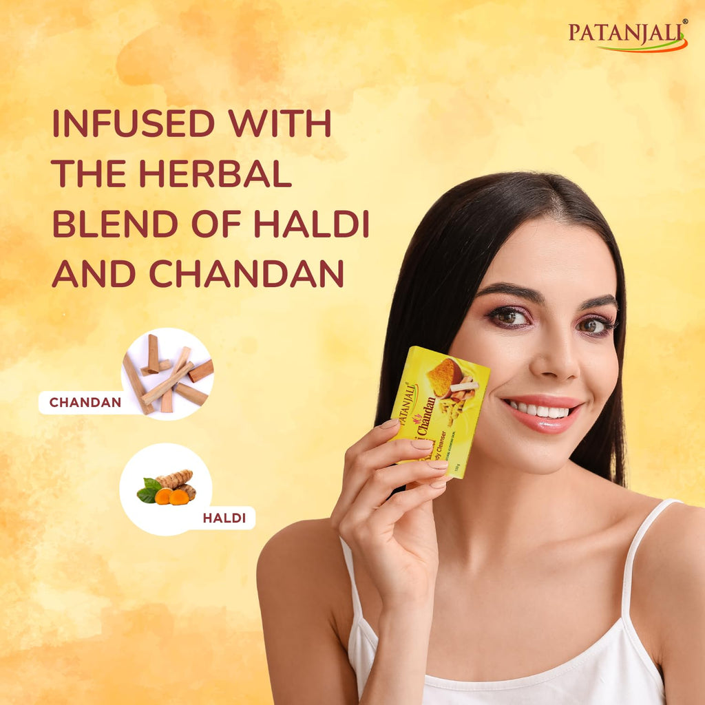 Patanjali Haldi Chandan Kanti Body Cleanser - Distacart