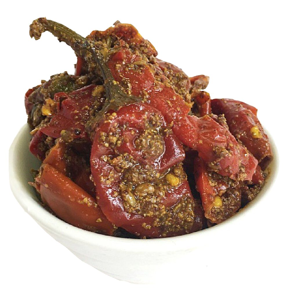 Delight Foods Marudhar Athana Mirchi Long Red Chilli Pickle