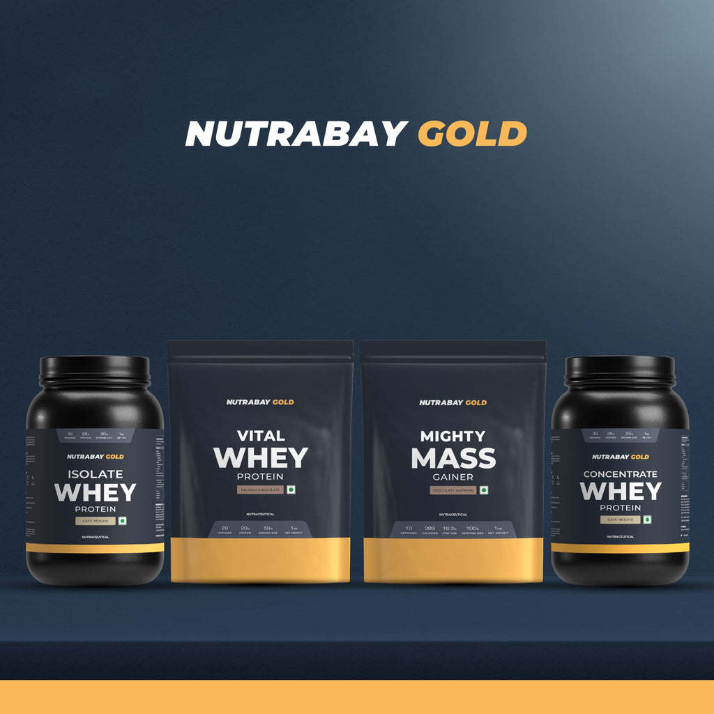 Nutrabay Gold Vital Whey Protein - Belgian Chocolate