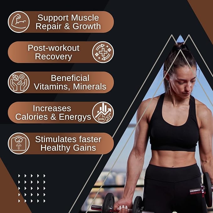 BOOSTIQ Mass Gainer Powder - Chocolate Flavour