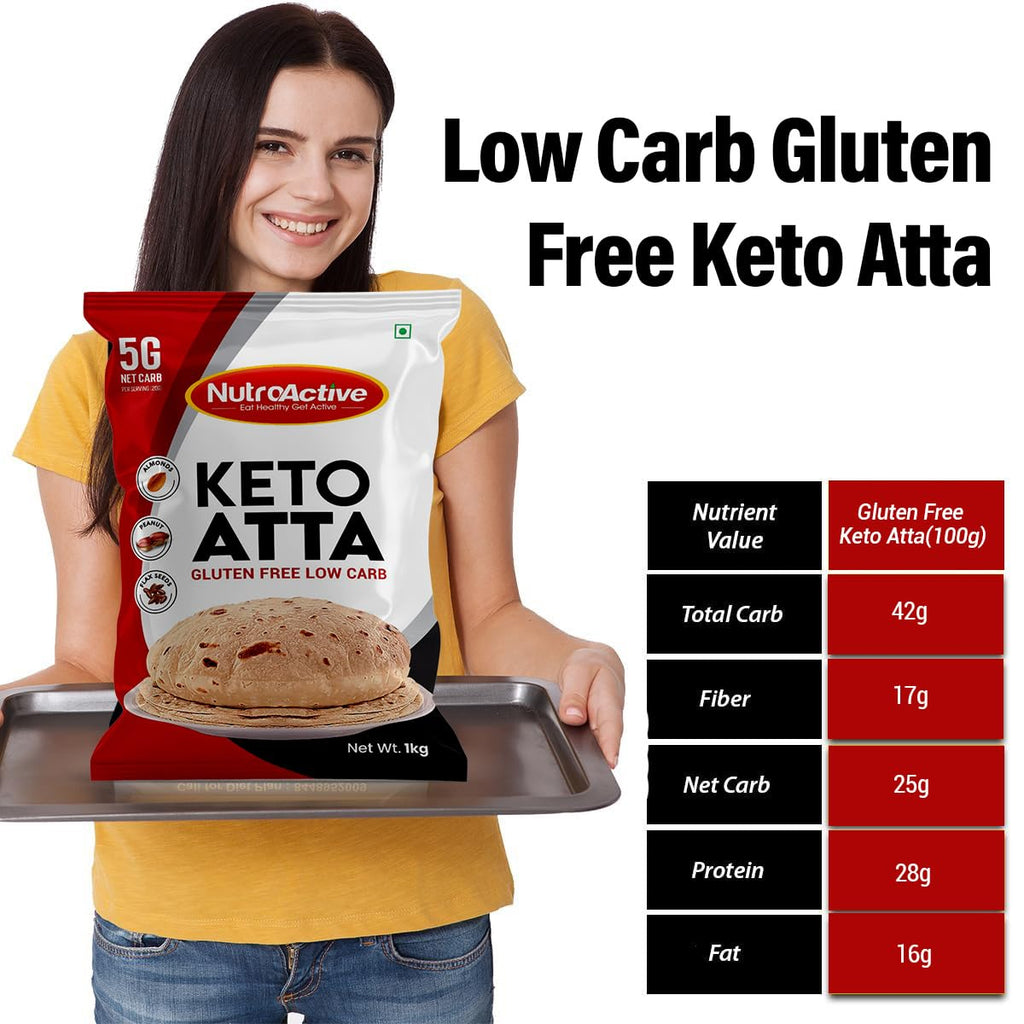 NutroActive Keto Atta Gluten Free - Distacart