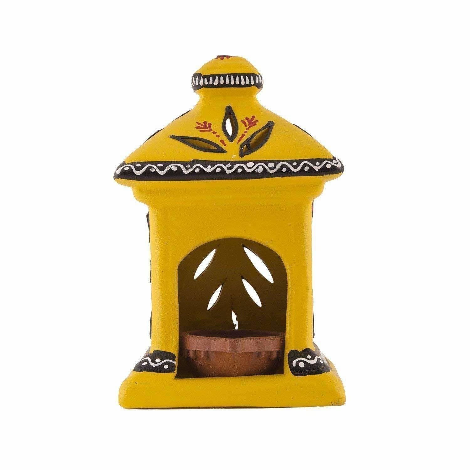 Handmade Hut Lamp / Terracotta / Diwali Diya/ Tealight / Oil Lamp