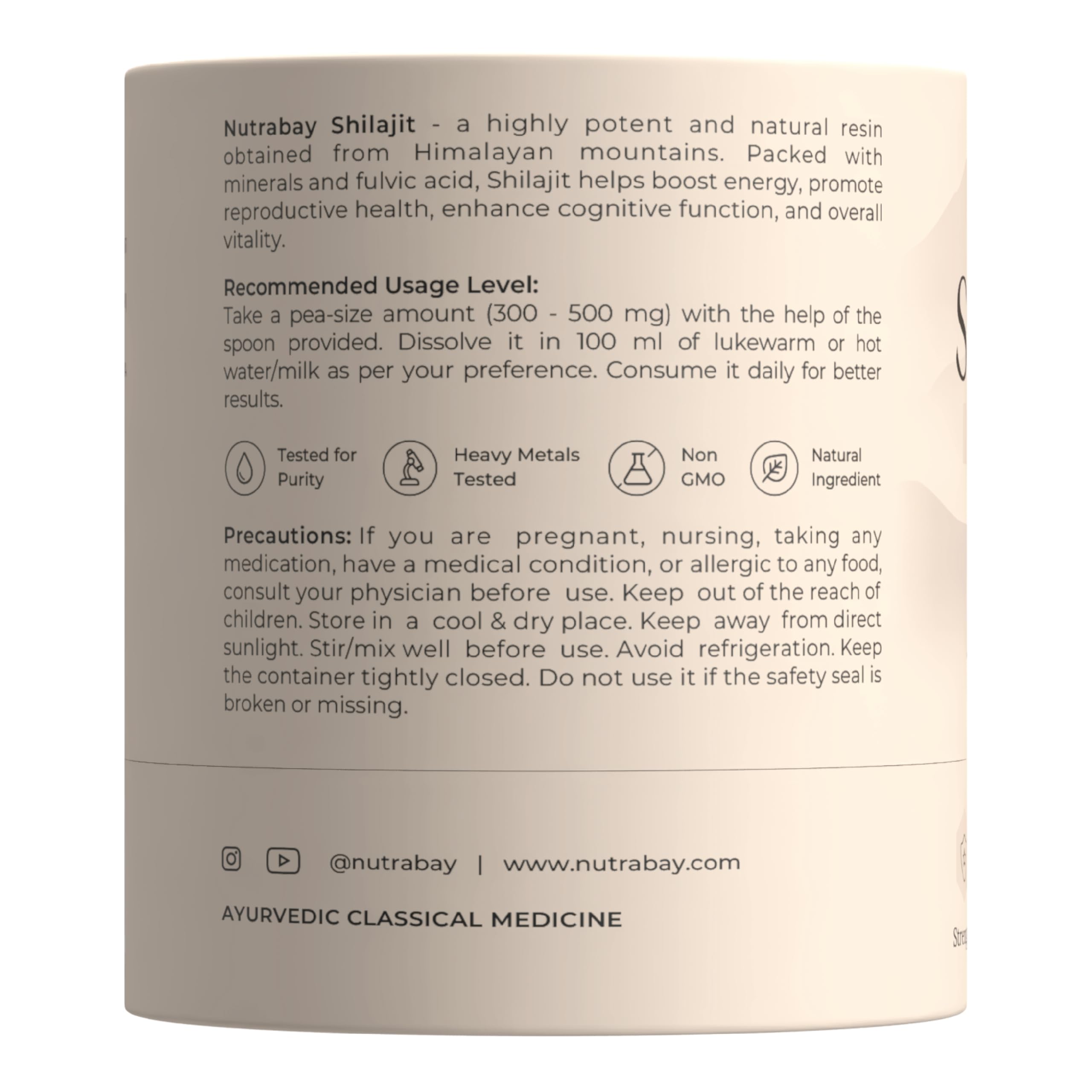 Nutrabay Shudh Himalayan Sj Resin