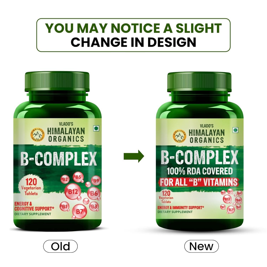 Himalayan Organics B- Complex Tablets - Distacart