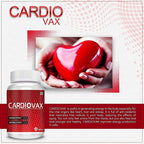 Vokin Biotech Natural Cardiovax with Arjuna Extract & Moringa Extract (60 Tablets) With Cold Pressed Flaxseed Oil | Omega 3 6 9