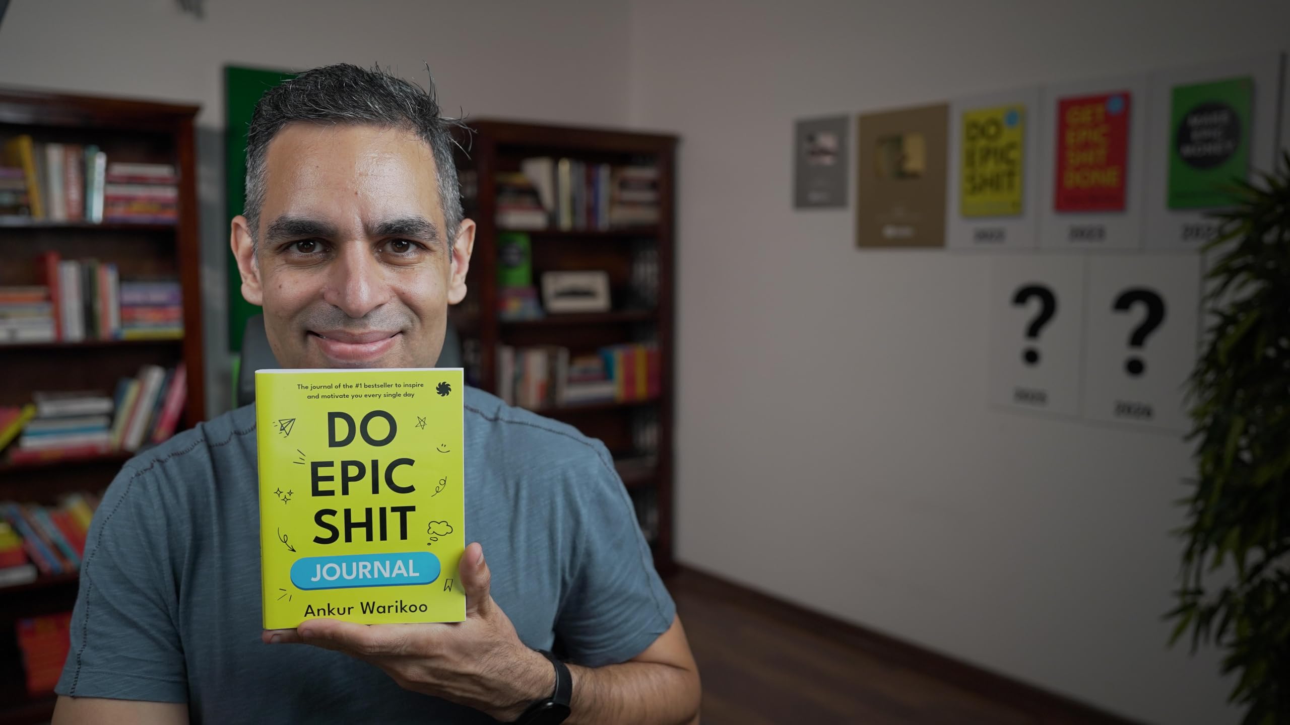 Do Epic Sh#t Journal: The Ultimate Guide to Overcoming Laziness, Boosting Productivity & Mastering Time Management - Inspired by Ankur Warikoo's Bestseller