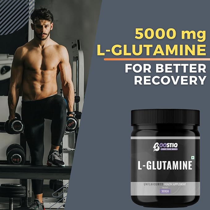BOOSTIQ L-Glutamine Powder - Unflavoured