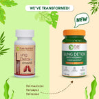 Pure Nutrition Lung Detox with Vitamin C & Grape Seed Extract Veg Capsules - Distacart