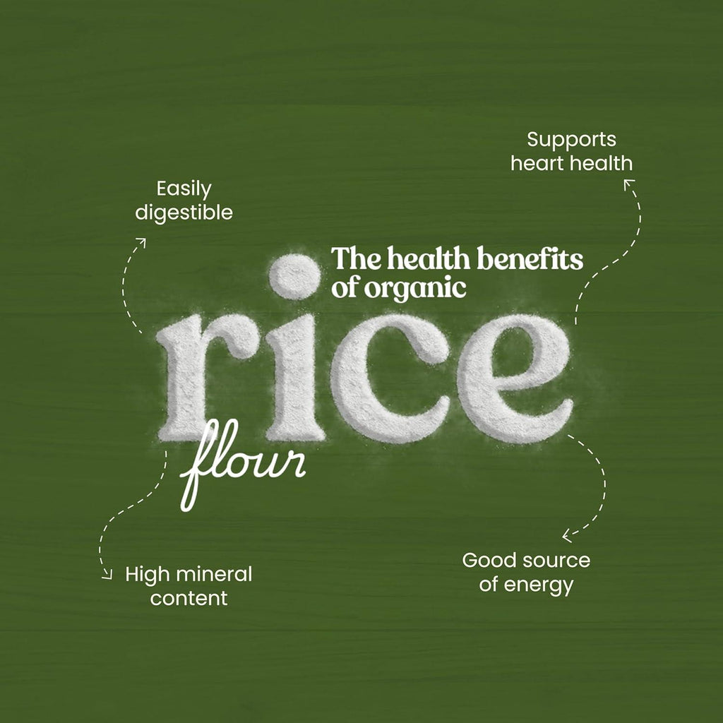 Bharat Vedica Organic Rice Flour - Organic Chawal ka Atta - Distacart