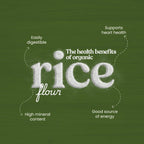 Bharat Vedica Organic Rice Flour - Organic Chawal ka Atta - Distacart