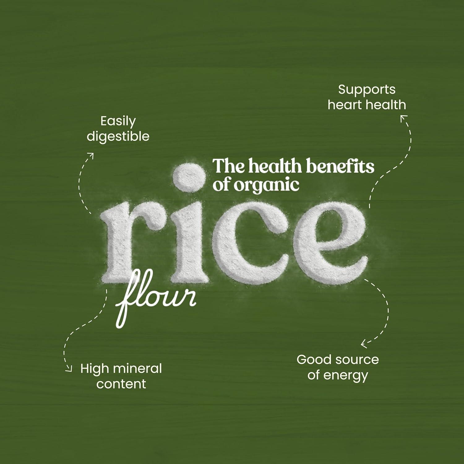 Bharat Vedica Organic Rice Flour - Organic Chawal ka Atta - Distacart