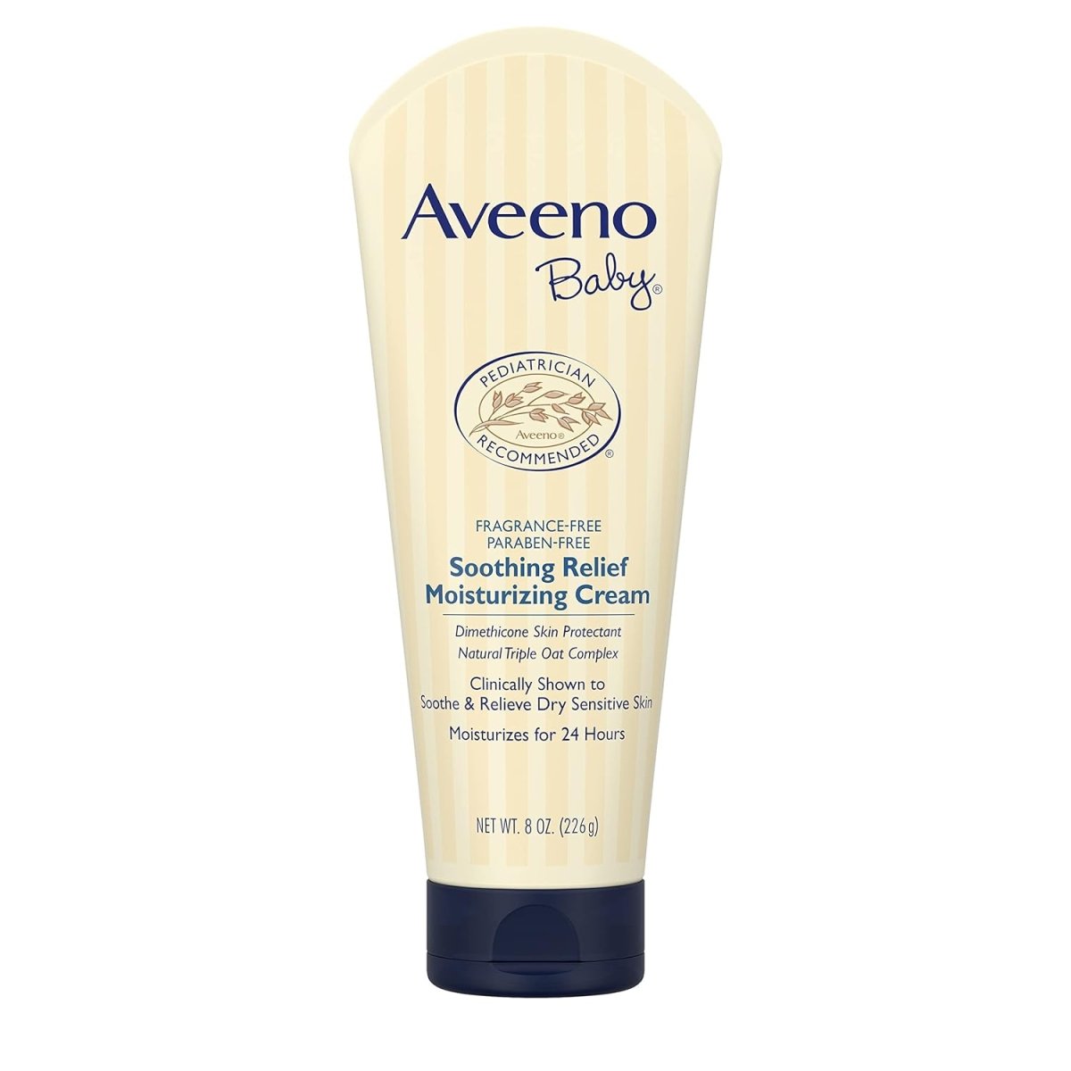 Aveeno Baby Soothing Relief Moisture Cream, 24-Hour Protection for Dry, Itchy or Sensitive Skin