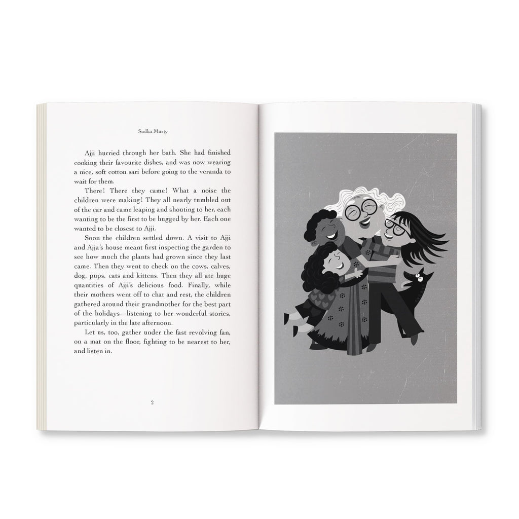 Grandma's Bag Of Stories: Collection of 20+ Illustrated short stories, traditional Indian folk tales by Sudha Murty
