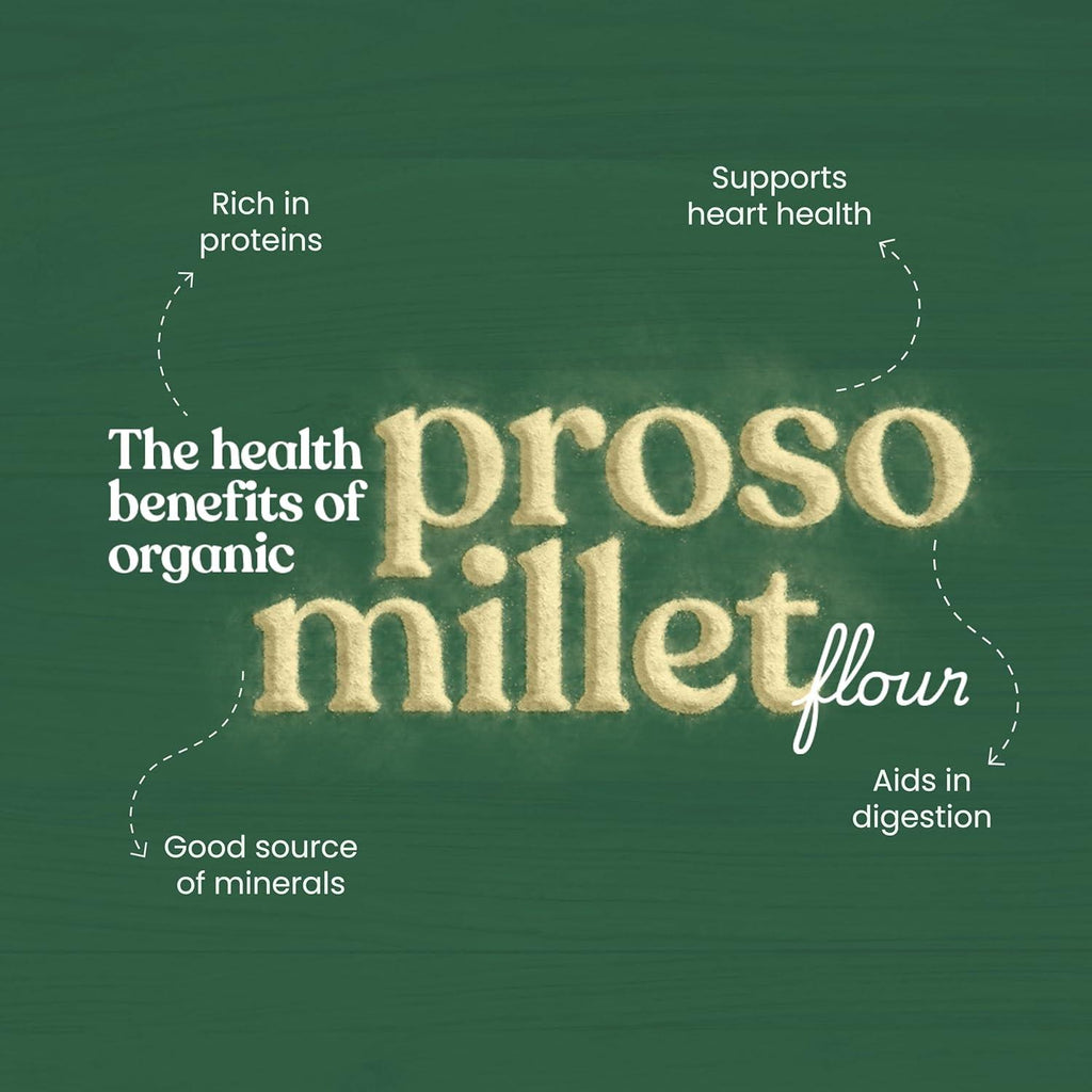Bharat Vedica Organic Proso Millet Flour - Organic Chena ka Atta - Distacart