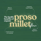 Bharat Vedica Organic Proso Millet Flour - Organic Chena ka Atta - Distacart