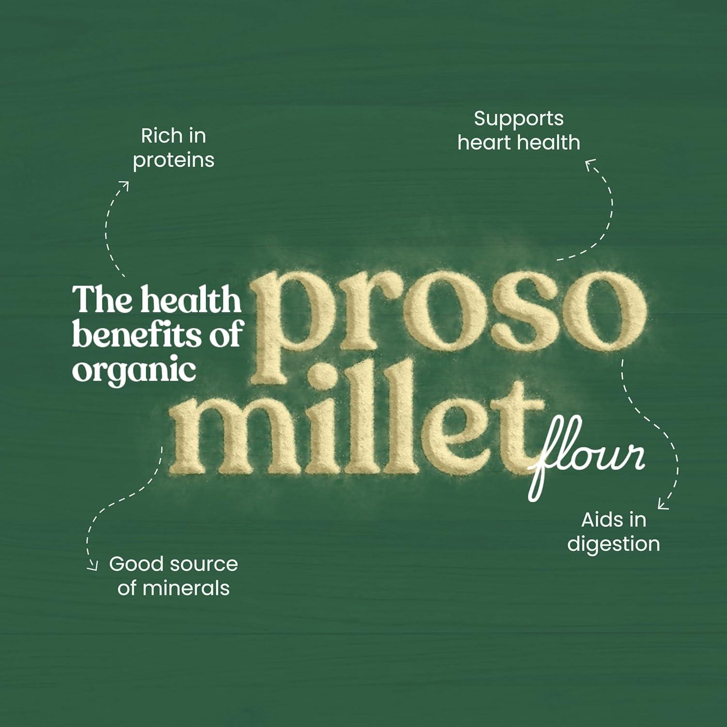 Bharat Vedica Organic Proso Millet Flour - Organic Chena ka Atta - Distacart