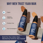 Yaan Man Tinted Navigator Moisturizer for Men With Kale Oil & Trehalose