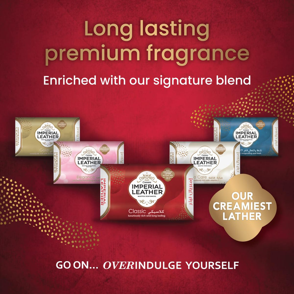 Cussons Imperial Leather Classic Soap Luxuriously Rich And Long Lasting