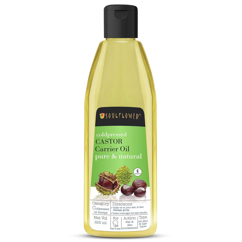 Soulflower Coldpressed Castor Carrier Oil Pure & Natural