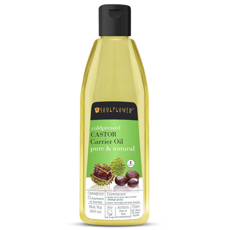 Soulflower Coldpressed Castor Carrier Oil Pure & Natural