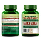 Himalayan Organics Korean Ginseng 800 mg Vegetarian Capsules - Distacart