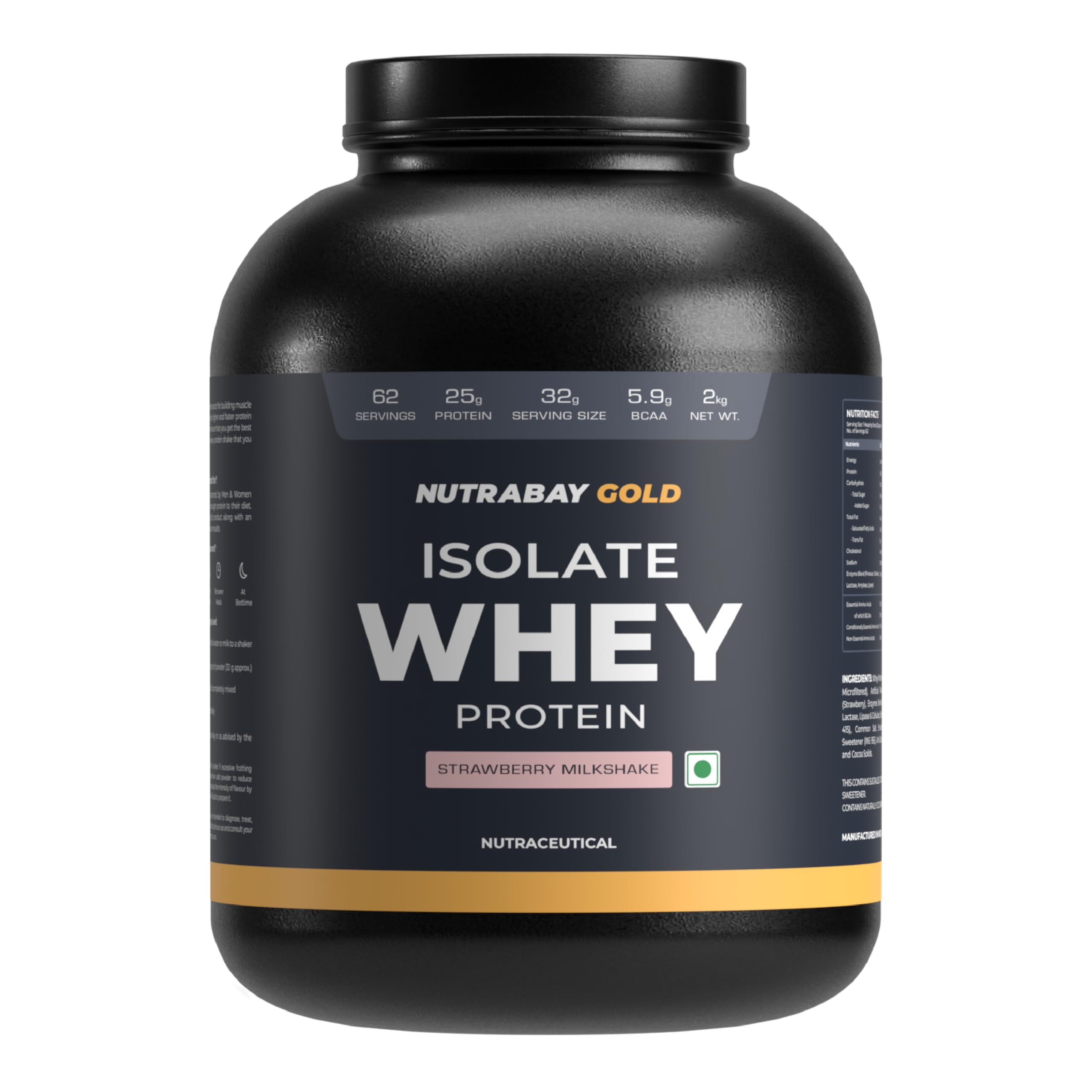Nutrabay Gold Isolate  Whey Protein Powder