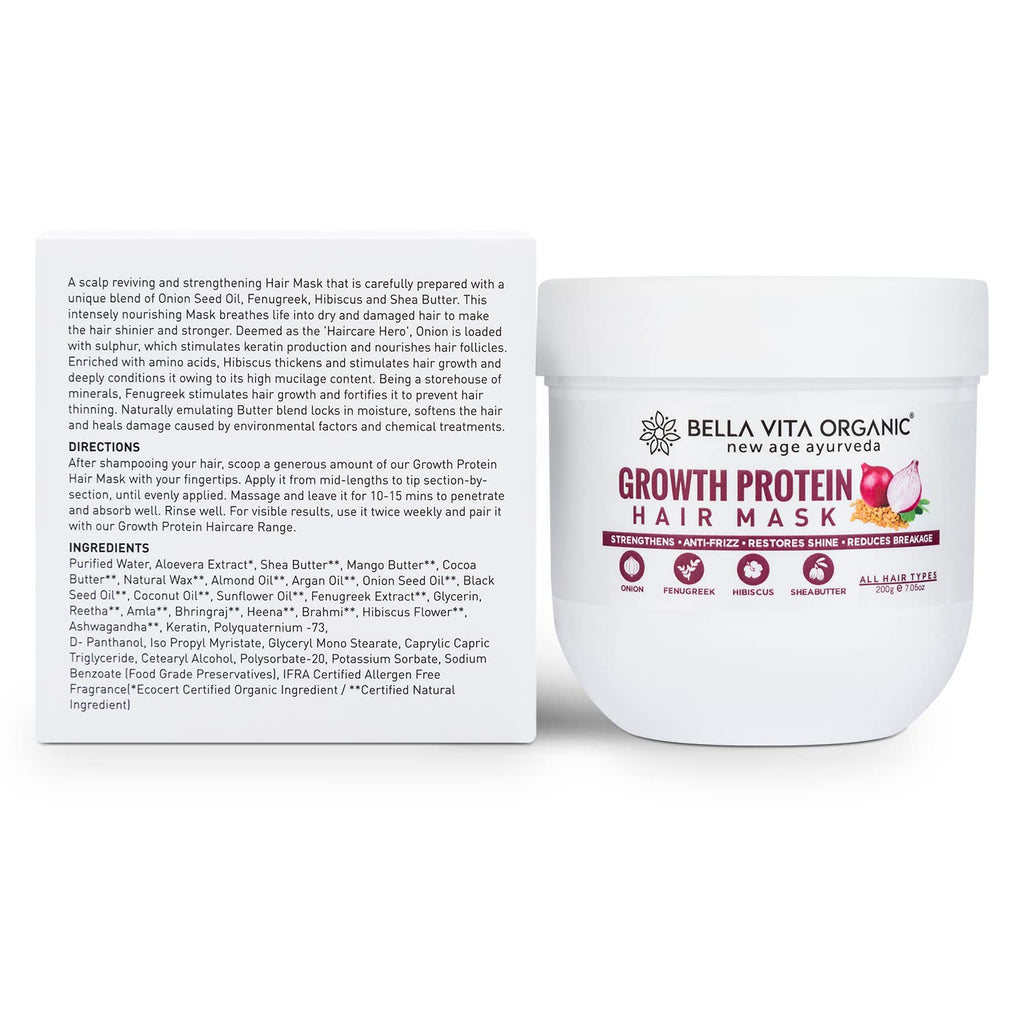 Bella Vita Organic Growth Protein Hair Masque