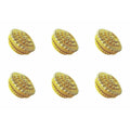 Golden - Decorative Organza Potli Basket (Pack Of 6) - Distacart