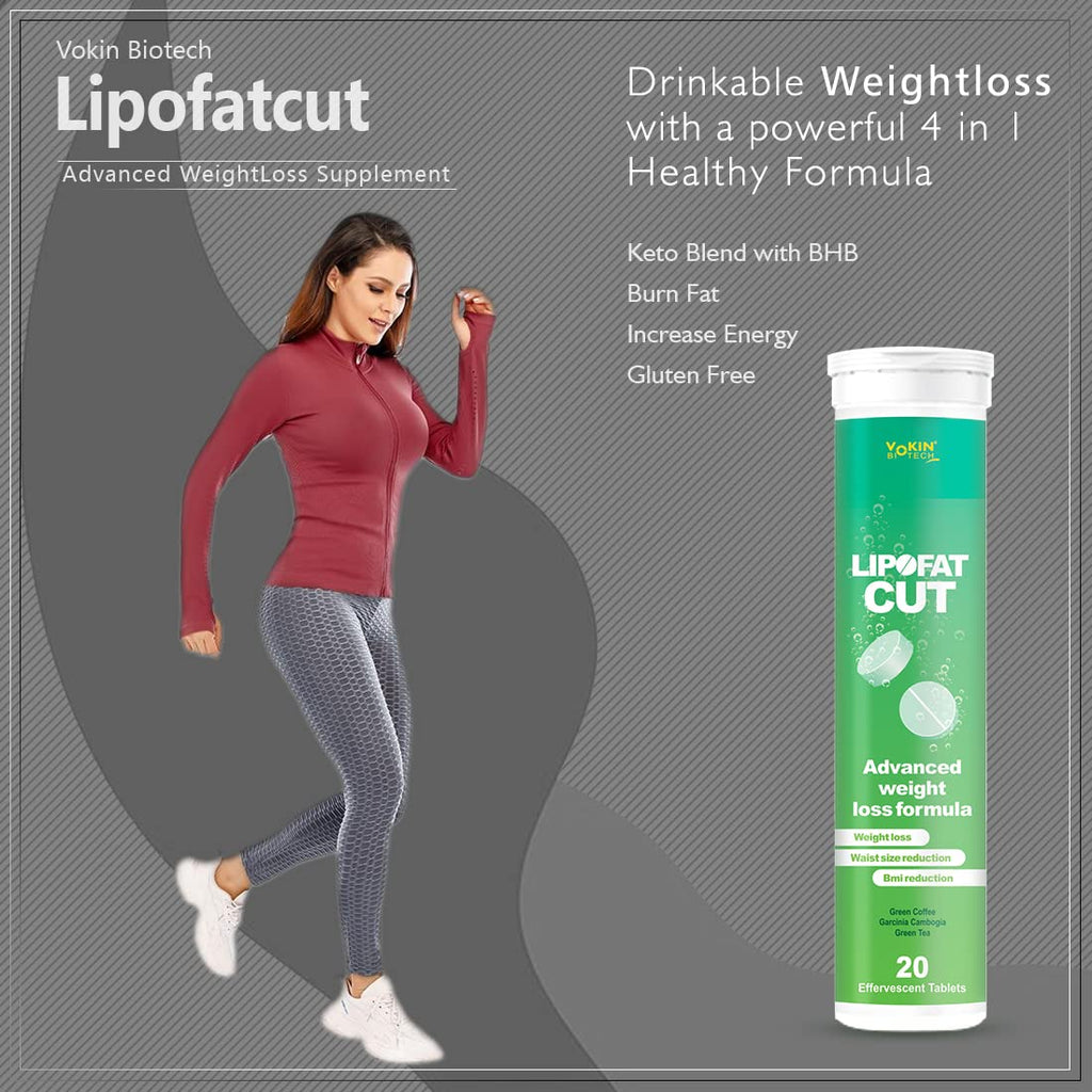 Vokin Biotech LipoFat cut Dietary Supplement Effervescent Water Soluble Tablets