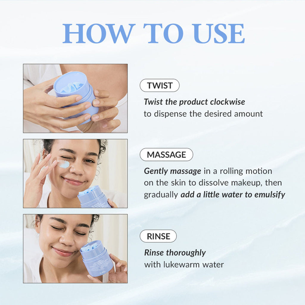 Dr.Althea Pore Refresh Grinding Cleansing Balm: Oil-to-Foam Pore Cleanser for Blackheads