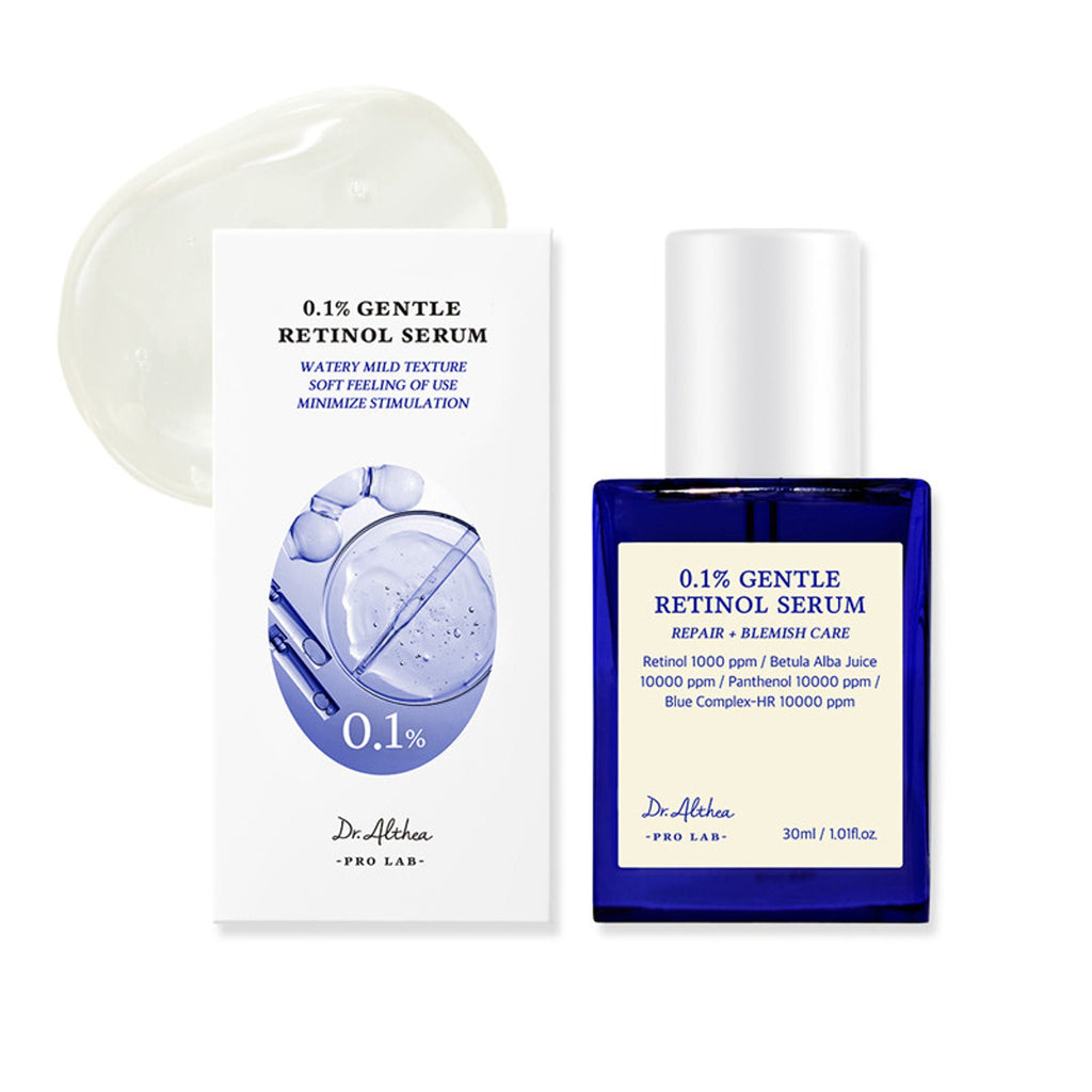 Dr.Althea 0.1 Gentle Retinol Serum: Low-Concentration Anti-Aging Serum for Fine Lines