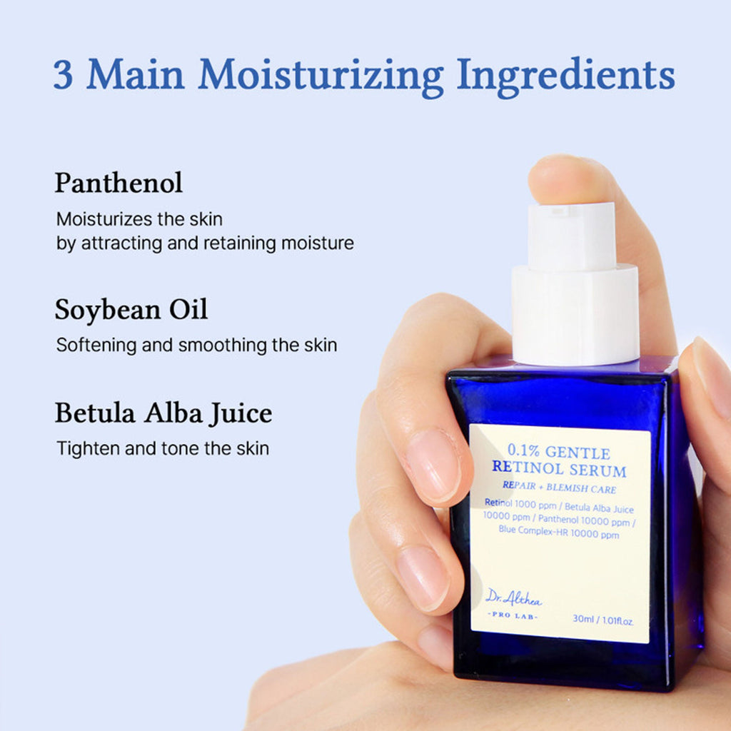Dr.Althea 0.1 Gentle Retinol Serum: Low-Concentration Anti-Aging Serum for Fine Lines