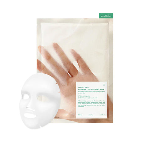 Dr.Althea Cushion Veil Calming Mask: Centella Soothing Sheet Mask for Irritated Skin