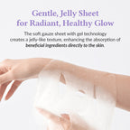 Dr.Althea Jelly Seal Dewy Mask: Intense Hydrating Sheet Mask for Dry Skin (Pack of 4)