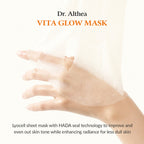 Dr.Althea Vita Glow Mask: Vitamin Complex Brightening Sheet Mask for Dull Skin