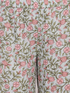 Janasya Multicoloured Printed Kurta with Palazzos & Dupatta - Distacart