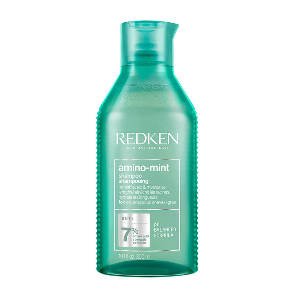 Redken Amino Mint Shampoo With Amino Mint Complex For Sensitive & Oily Scalp