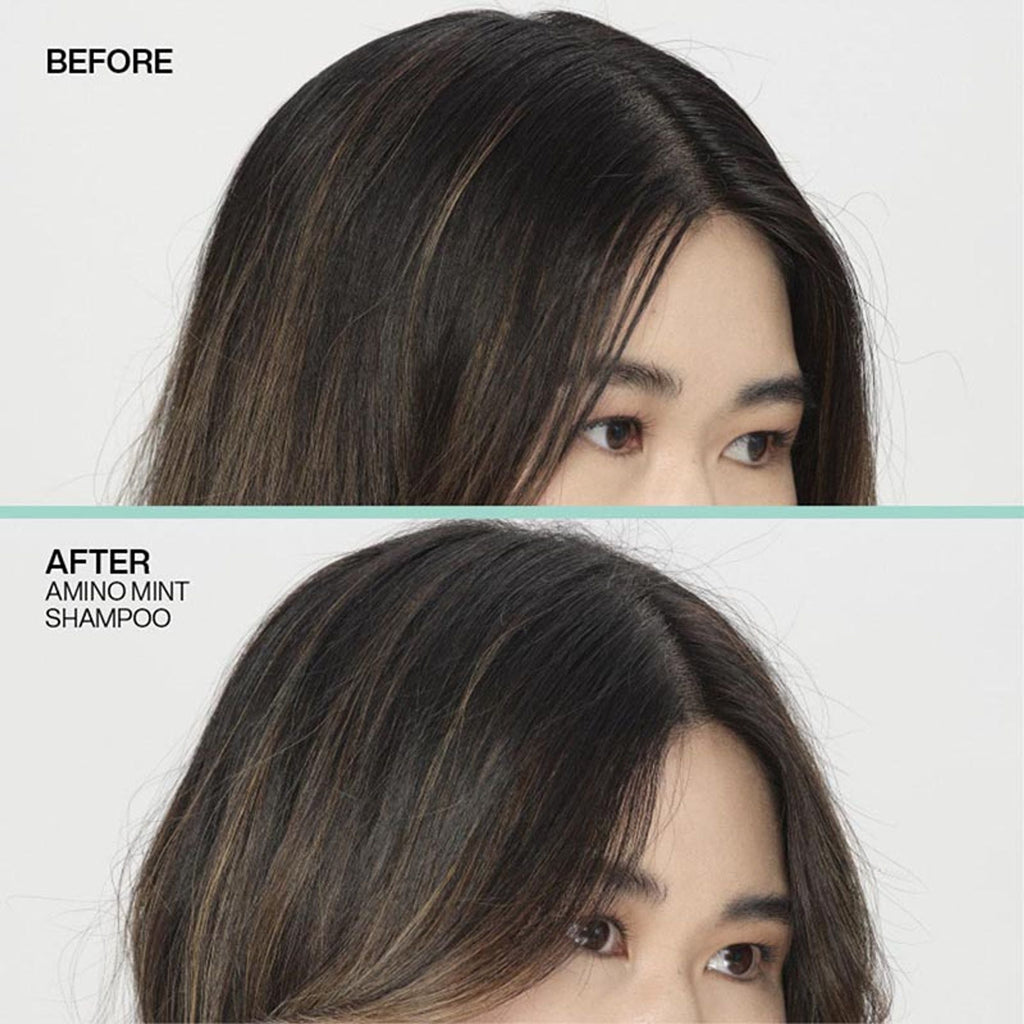 Redken Amino Mint Shampoo With Amino Mint Complex For Sensitive & Oily Scalp
