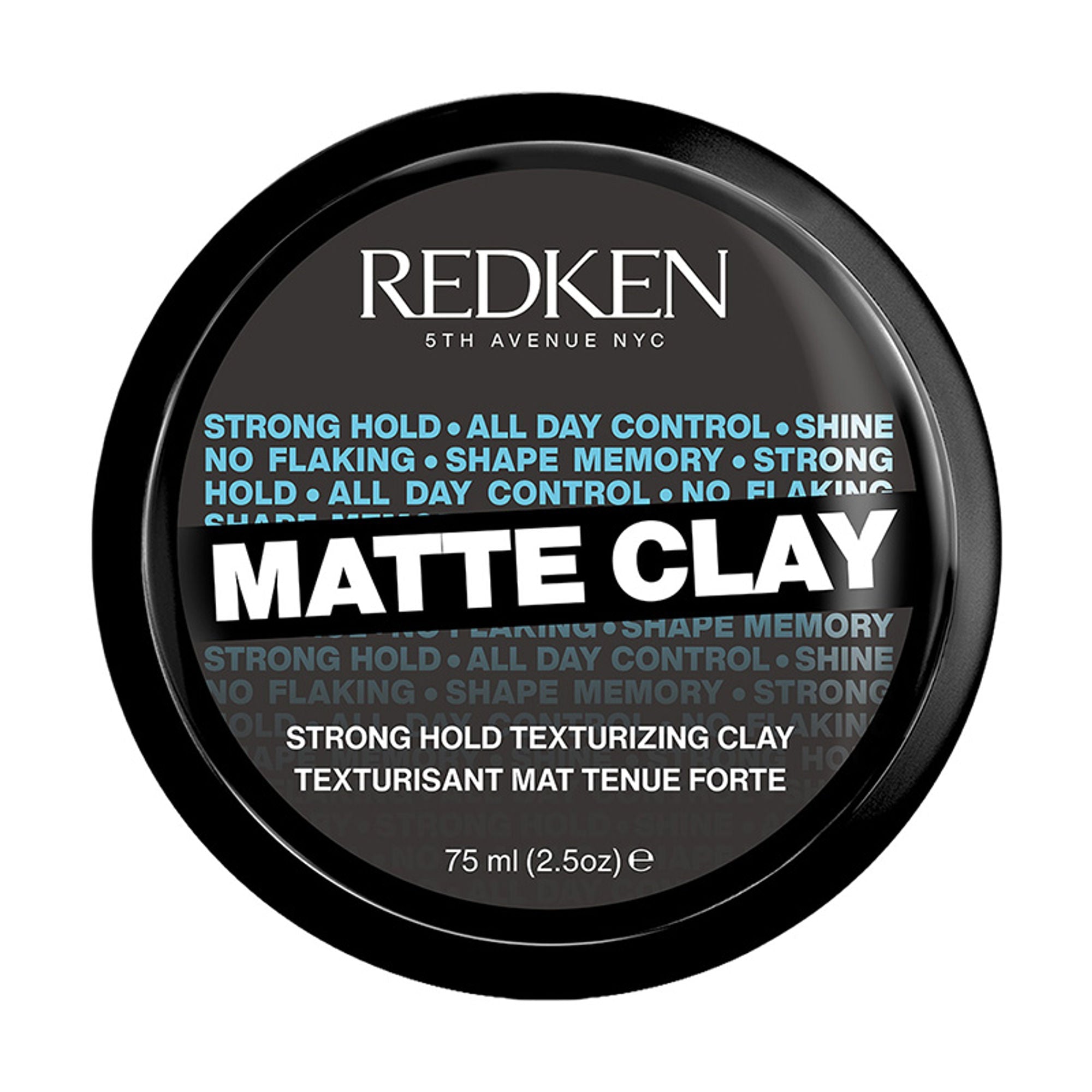 Redken Matte Clay Strong Hold For Texturizing Hair That Lasts All Day - For Men & Women