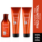 Redken Frizz Dismiss Sulphate Free Shampoo, Hair Mask & Rebel Tame Cream Combo