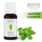 Aroma Treasures Basil (Tulsi) Pure Essential Oil