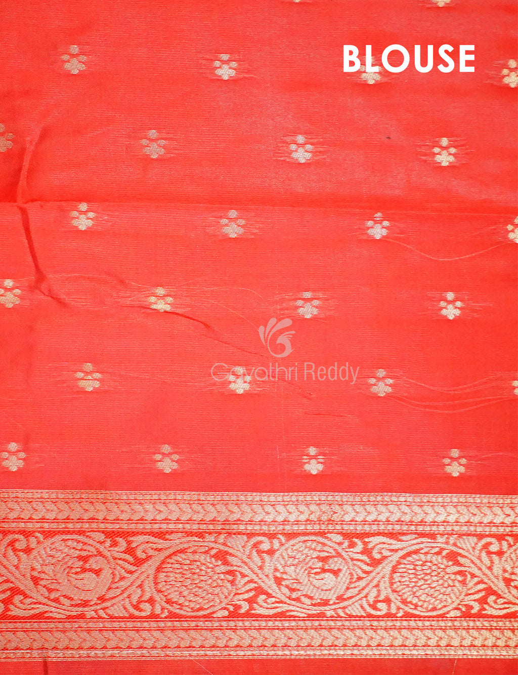 Milk White Banaras Border Pichwai Design Banarasi Semi Silk Saree By Gayathri Reddy Designer Studio