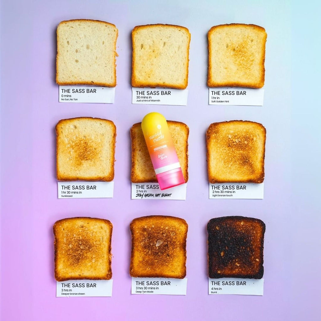 The Sass Bar Freshly Toasted Sheer Setting SPF Face & Body Mist