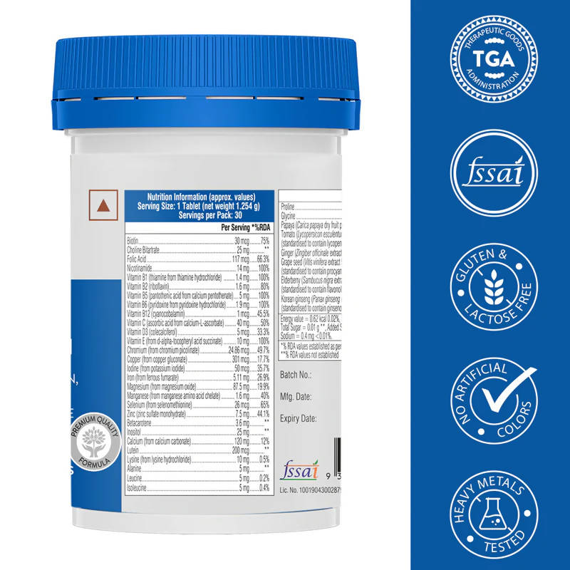 Swisse Men’s Multivitamin Tablets - Distacart
