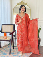 The52 Women's Gorgeous Rayon Embroidery Straight Kurta with Pant And Dupatta Set - Distacart